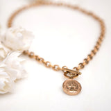 Coin Accent Chain Necklace king-general-store-5710.myshopify.com