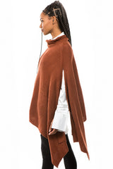 Brown Open Sleeved Cardigan Sweater king-general-store-5710.myshopify.com