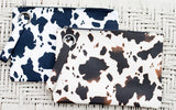 Cow Print Oversized Everyday Clutch king-general-store-5710.myshopify.com