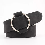 Vegan Leather O-Ring Belt