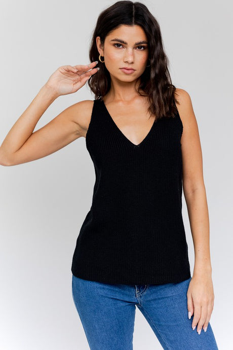 Front and Back Deep V-Neck Tank Top king-general-store-5710.myshopify.com