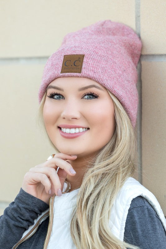 CC  Heathered Boyfriend Beanie king-general-store-5710.myshopify.com