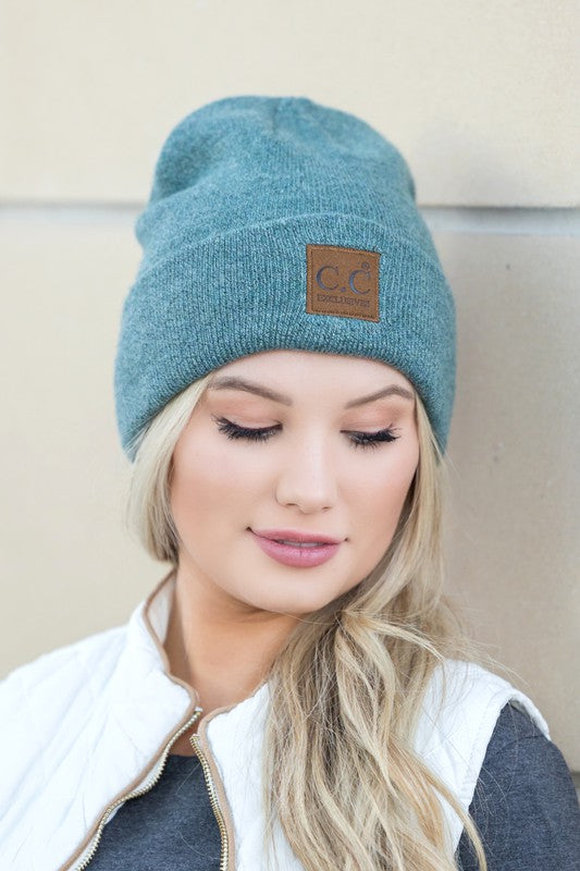 CC  Heathered Boyfriend Beanie king-general-store-5710.myshopify.com