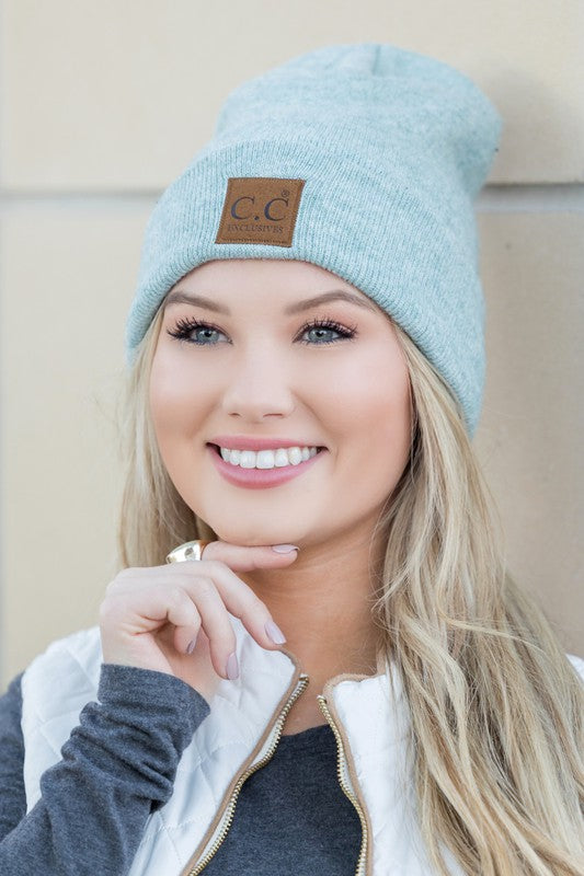 CC  Heathered Boyfriend Beanie king-general-store-5710.myshopify.com