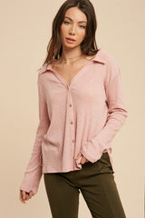 Cuffed Sleeve Nancy Top