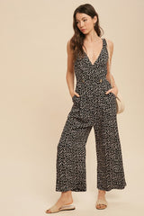 Floral V-Neck Piper Jumpsuit