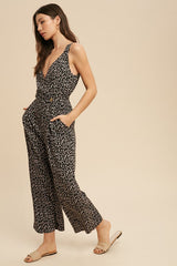 Floral V-Neck Piper Jumpsuit