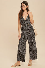 Floral V-Neck Piper Jumpsuit