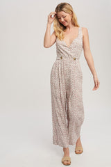 Floral V-Neck Piper Jumpsuit