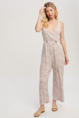 Floral V-Neck Piper Jumpsuit