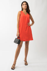 Sleeveless V-Neck Dress king-general-store-5710.myshopify.com