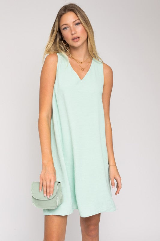 Sleeveless V-Neck Dress king-general-store-5710.myshopify.com