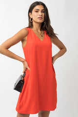 Sleeveless V-Neck Dress king-general-store-5710.myshopify.com