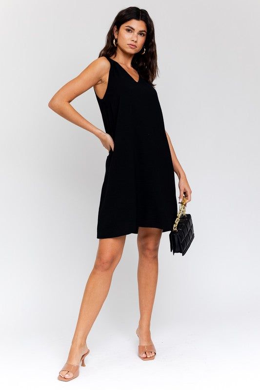 Sleeveless V-Neck Dress king-general-store-5710.myshopify.com