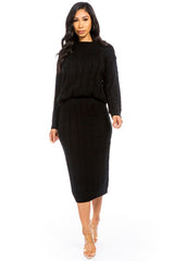 Long Sleeve Sweater & Skirt Set king-general-store-5710.myshopify.com