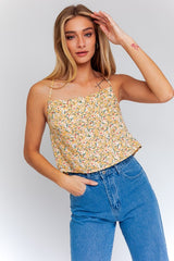 Apricot White Open Back Cami Top king-general-store-5710.myshopify.com