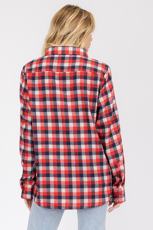 Womens Boyfriend Long Sleeve Flannel king-general-store-5710.myshopify.com