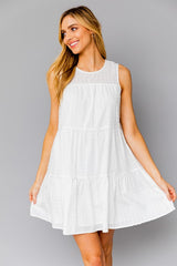 Sleeveless Tiered Mini Dress king-general-store-5710.myshopify.com