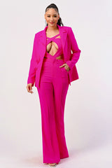 Black Sexy Cutout Pant Suit king-general-store-5710.myshopify.com