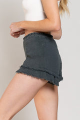 Smocked Comfortable Stretchy Ruffle Shorts king-general-store-5710.myshopify.com