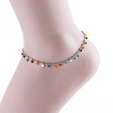 Multi Color Beaded Anklet king-general-store-5710.myshopify.com