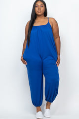 Plus Sleeveless Jogger Jumpsuit king-general-store-5710.myshopify.com