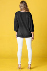 Plus Solid Waffle Knit Top king-general-store-5710.myshopify.com