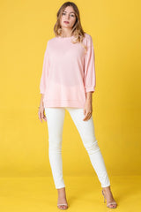 Plus Solid Waffle Knit Top king-general-store-5710.myshopify.com