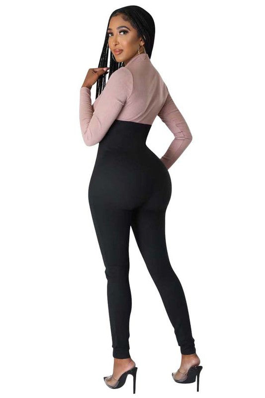 Zipper Front Sexy Jumpsuit king-general-store-5710.myshopify.com