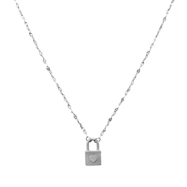 Love Locked Padlock Necklace king-general-store-5710.myshopify.com