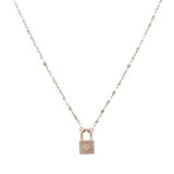 Love Locked Padlock Necklace king-general-store-5710.myshopify.com