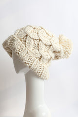 Oversized Chunky Knit Pom Beanie king-general-store-5710.myshopify.com