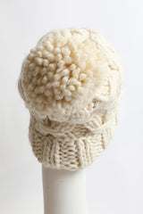 Oversized Chunky Knit Pom Beanie king-general-store-5710.myshopify.com