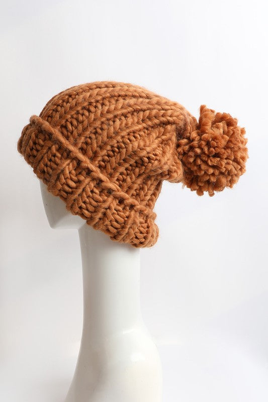 Soft Chunky Cable Knit Beanie king-general-store-5710.myshopify.com