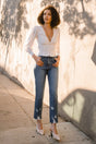 High Waisted Straight Leg Jeans king-general-store-5710.myshopify.com