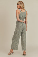 Floral V-Neck Piper Jumpsuit