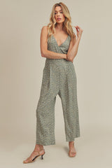 Floral V-Neck Piper Jumpsuit