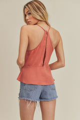 Ruffle Bottom Pippa Tank Top