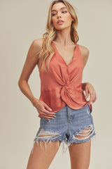 Ruffle Bottom Pippa Tank Top