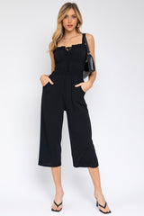 Sleeveless Drawstring Cropped Jumpsuit king-general-store-5710.myshopify.com