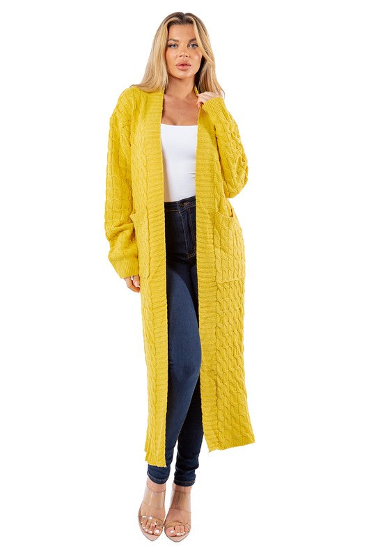 Multi Color Long Maxi Cardigan king-general-store-5710.myshopify.com