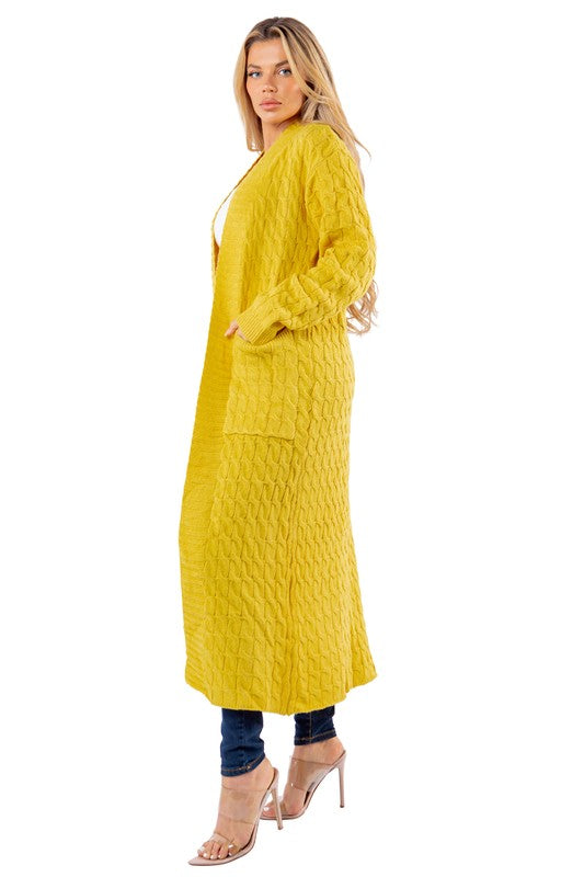 Multi Color Long Maxi Cardigan king-general-store-5710.myshopify.com