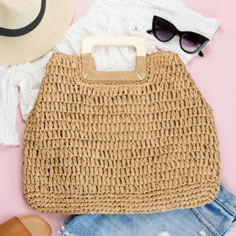 Oversized Straw Tote king-general-store-5710.myshopify.com