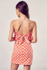 Ruffle Polka Dot Mini Dress king-general-store-5710.myshopify.com