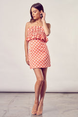 Ruffle Polka Dot Mini Dress king-general-store-5710.myshopify.com