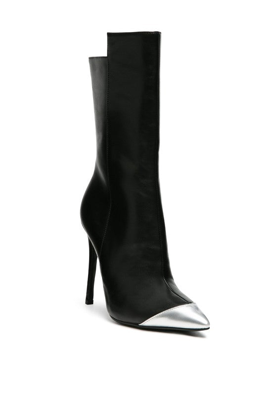 Twitch Boot Stiletto Heel Bootie