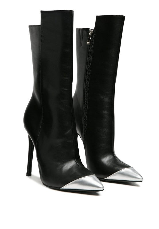 Twitch Boot Stiletto Heel Bootie