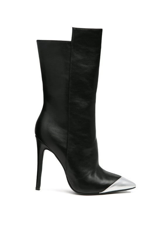 Twitch Boot Stiletto Heel Bootie