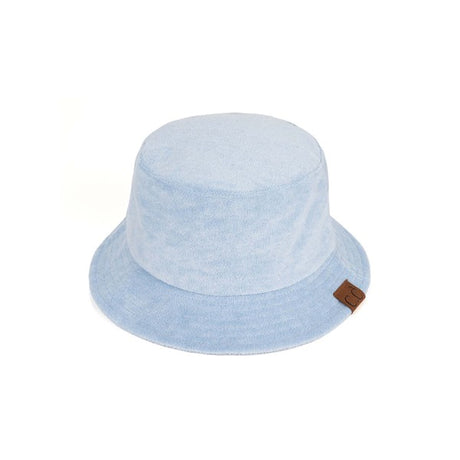 CC Foldable Terry Cloth Bucket Hat