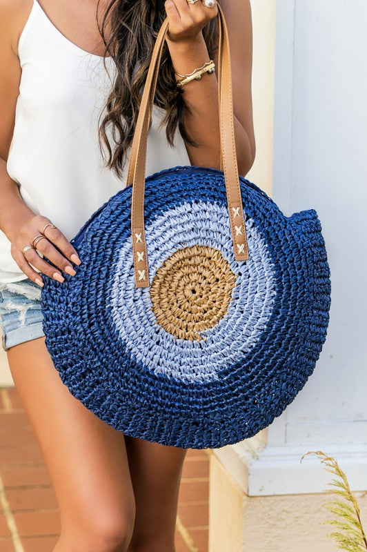 Straw Circle Tote king-general-store-5710.myshopify.com